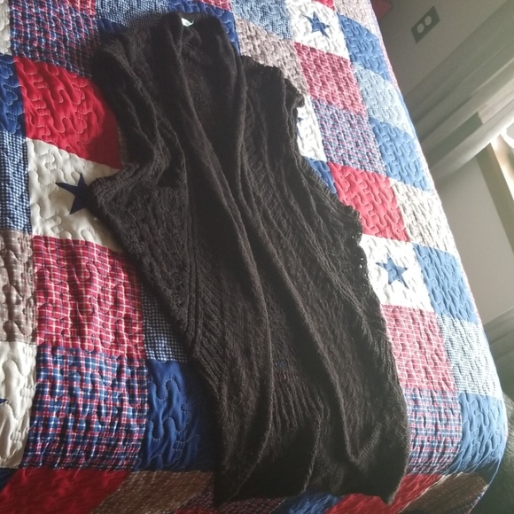 Sweater sleeveless cardigan - Picture 2 of 3